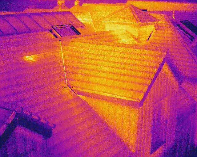 Thermal Imaging Roof Survey Image Leeds